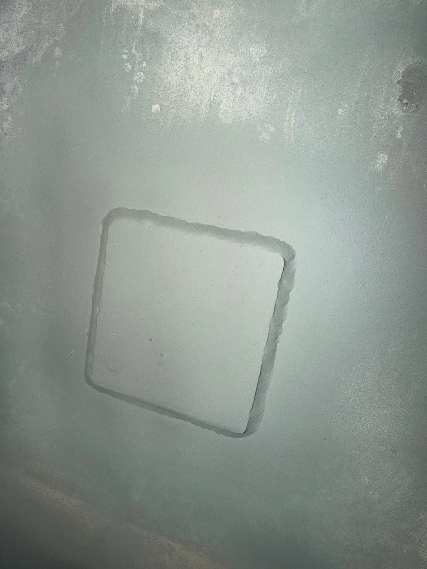 Repair with a welded-in plate
